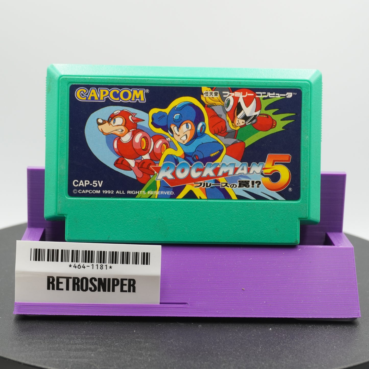 Rockman 5 Famicom NES (464-1181) - 1992 Japan