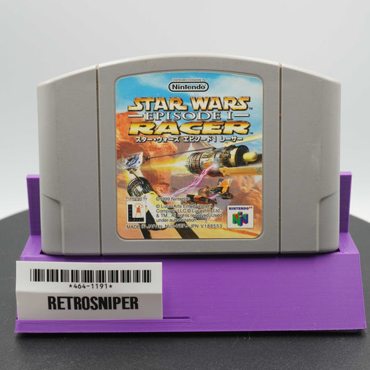 Star Wars Episode I: Racer (464-1191) Nintendo 64 - 1999 Japan