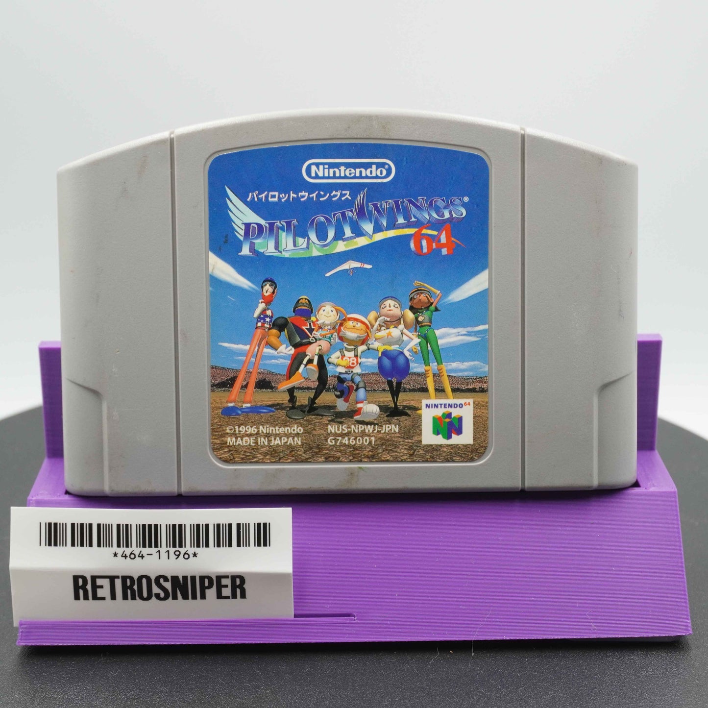 Pilotwings 64 (464-1196) Nintendo 64 - 1996 Japan