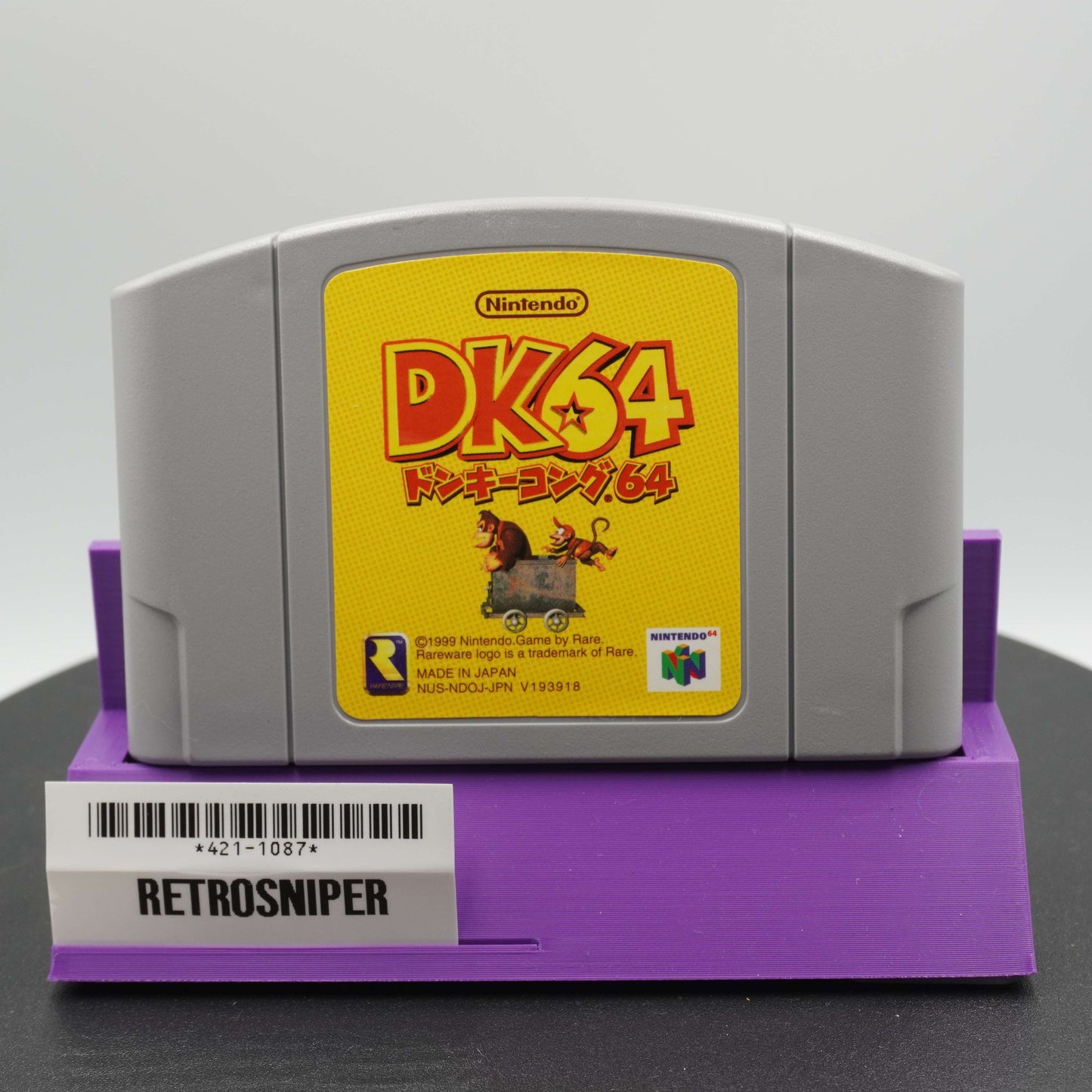 Donkey Kong 64 (421-1087) Nintendo 64 - 1999 Japan