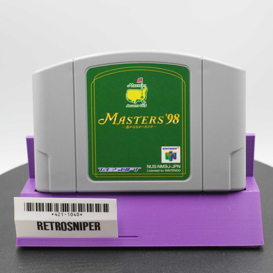 Masters '98: Harukanaru Augusta (421-1040) Nintendo 64 - 1997 Japan