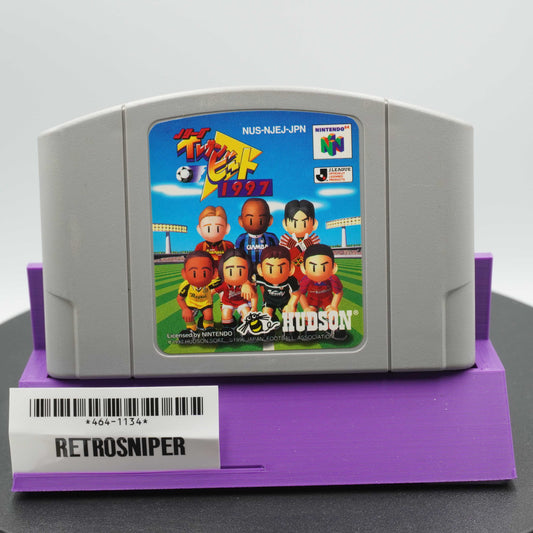 J.League Live Goal '97 (464-1134) Nintendo 64 - 1997 Japan
