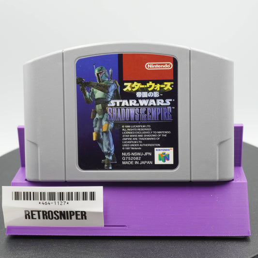 Star Wars : Shadows of the Empire (464-1127) Nintendo 64 - 1997 Japan