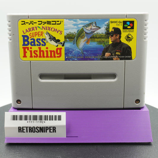 Larry Nixon's Super Bass Fishing (111-1192) Super Famicom - 1994 Japan