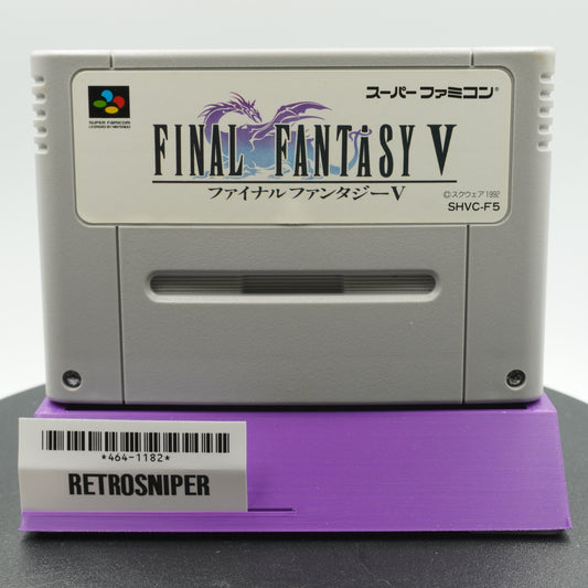 Final Fantasy V (464-1182) Super Famicom - 1992 Japan