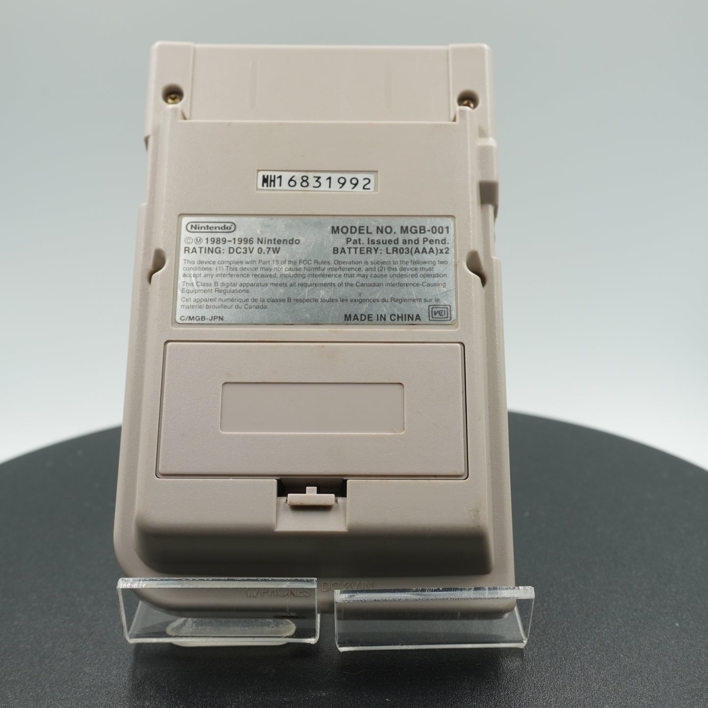 Game Boy Pocket Gray (GBP-16808) - 1996 Japan