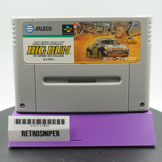 Jaleco Rally: Big Run - The Supreme 4WD Challenge (111-1197) Super Famicom - 1991 Japan