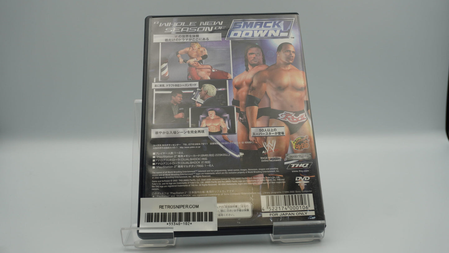 WWE Smack Down 4 - Japanese - PlayStation 2 2003