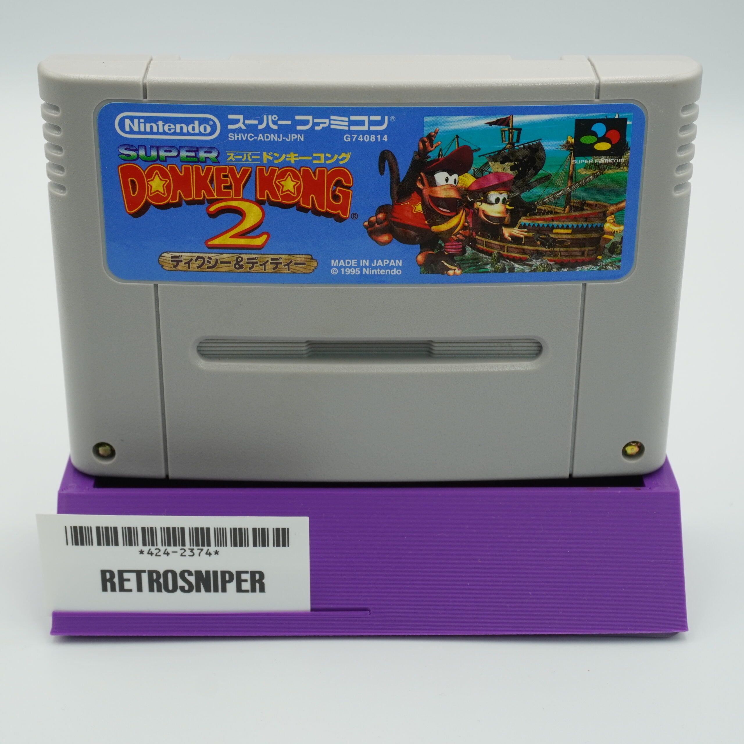 Donkey Kong Country 2 (Japonês) - Super Famicom Donkey Kong Country 2 (Japonês) - Super Famicom