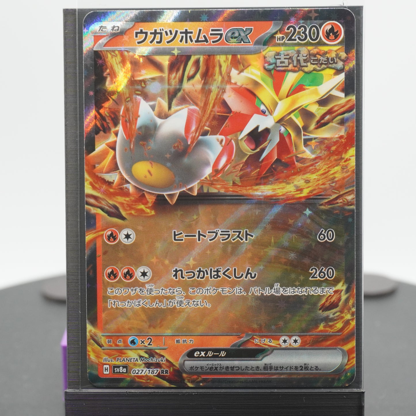 Gouging Fire EX 027/187 Terastal Festival EX Pokemon Card TCG Japanese