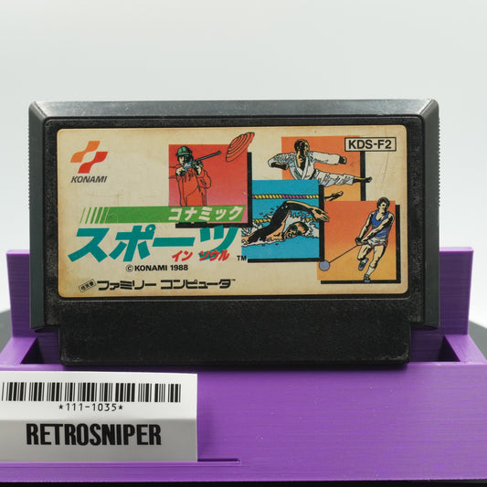 Konamic Sports in Summer (111-1035) Famicom - 1988 Japan