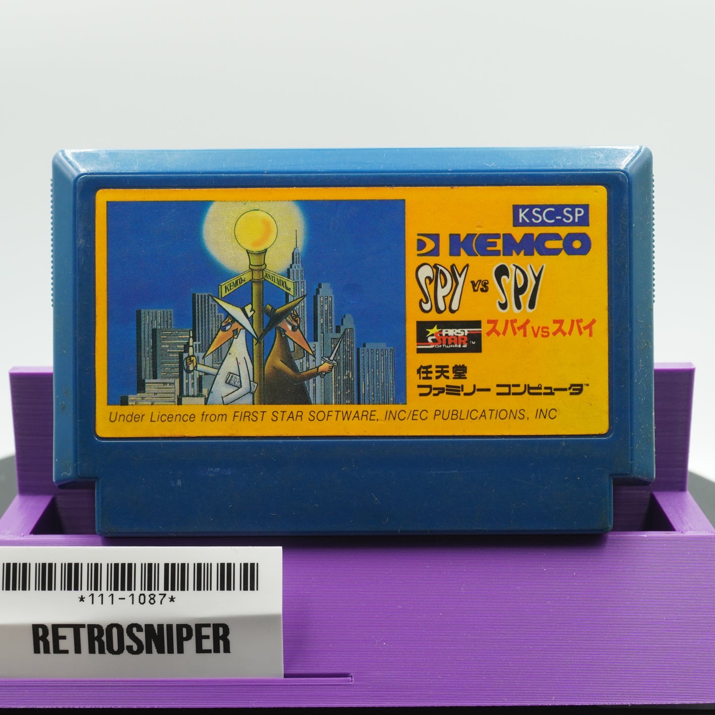 Spy vs. Spy (111-1087) Famicom - 1986 Japan