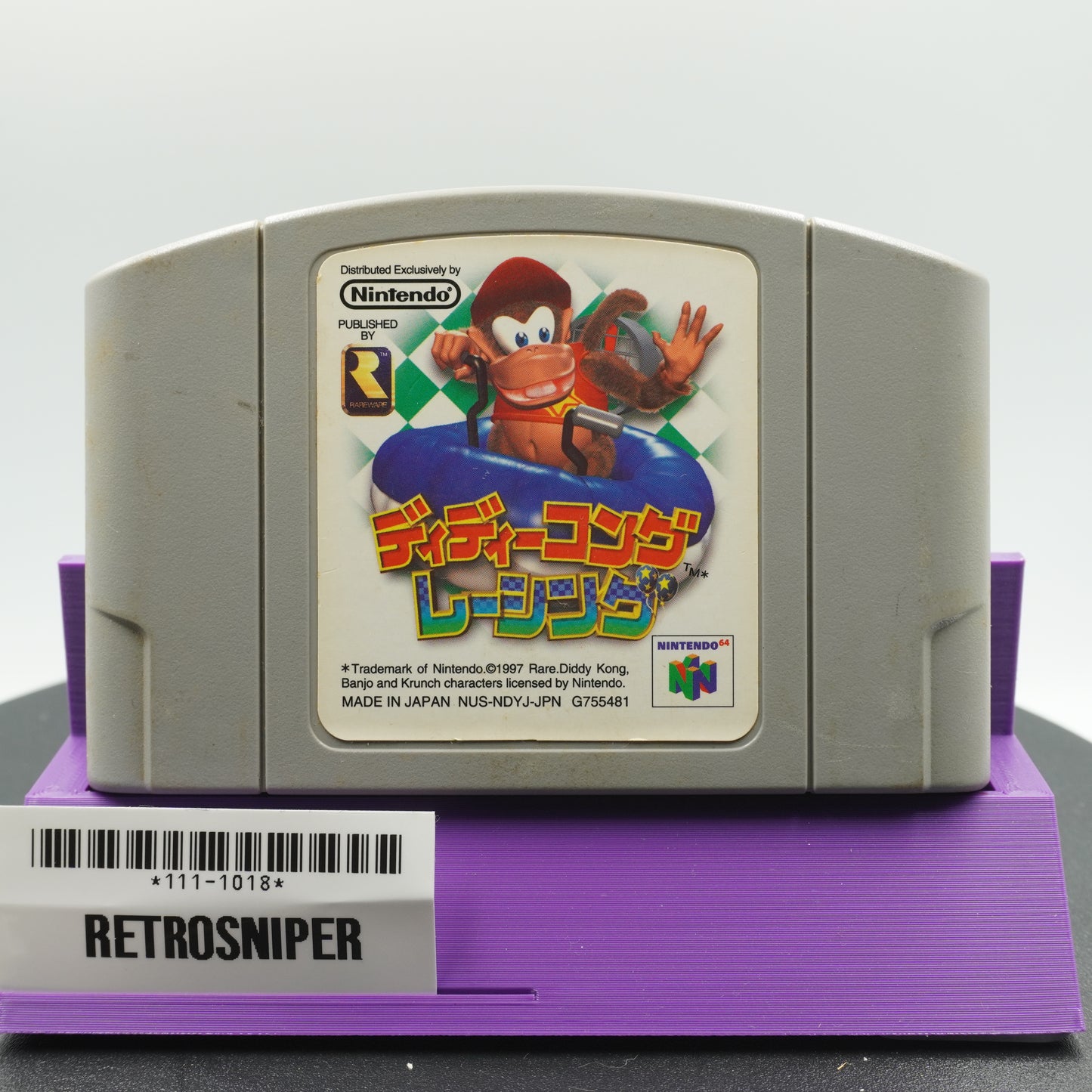 Diddy Kong Racing (111-1018) Nintendo 64 - 1997 Japan