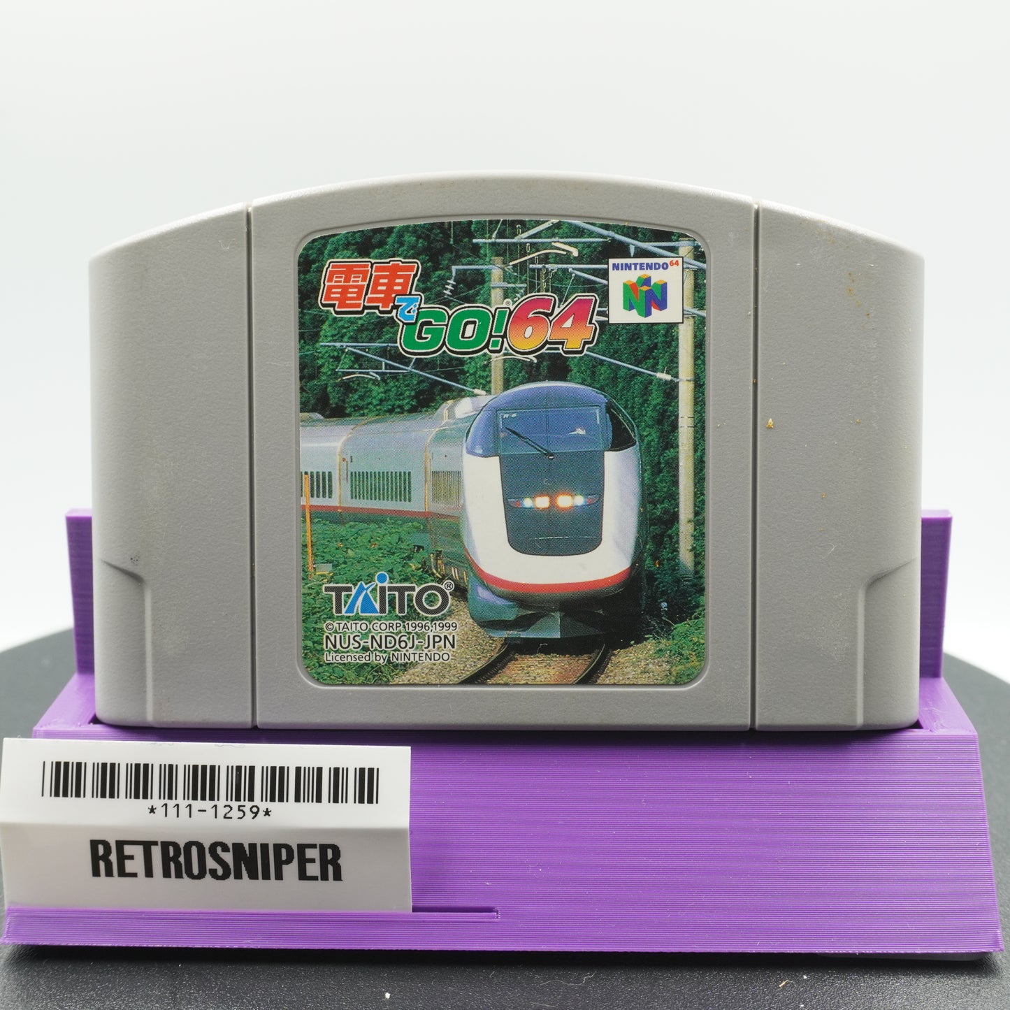Densha de Go! 64 (111-1259) Nintendo 64 - 1999 Japan