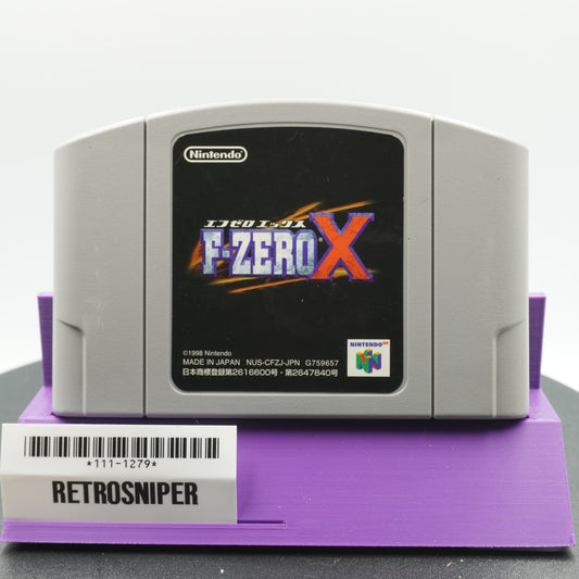 F-Zero X (111-1279) Nintendo 64 - 1998 Japan
