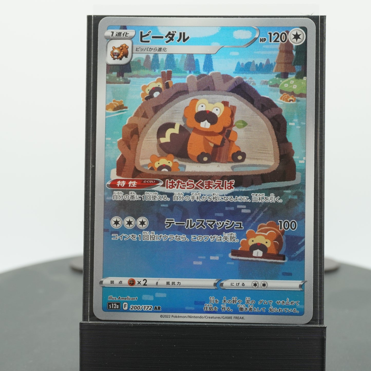 Bibarel Full Alternate Art 200/172 AR S12a VSTAR Universe Pokemon Card TCG Japanese