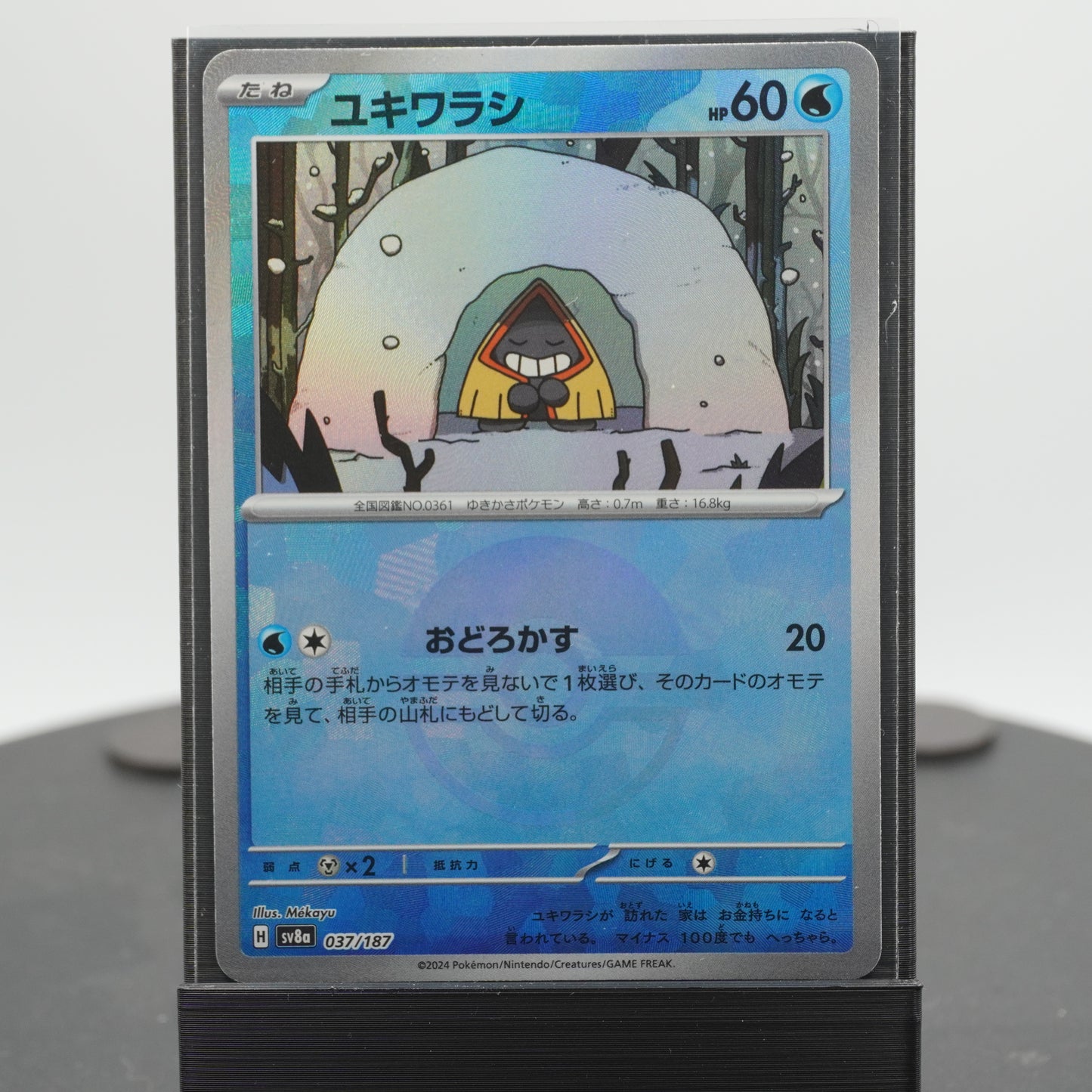 Snorunt Reverse Holo 037/187 SV8a Terastal Festival ex Pokemon Card TCG Japanese