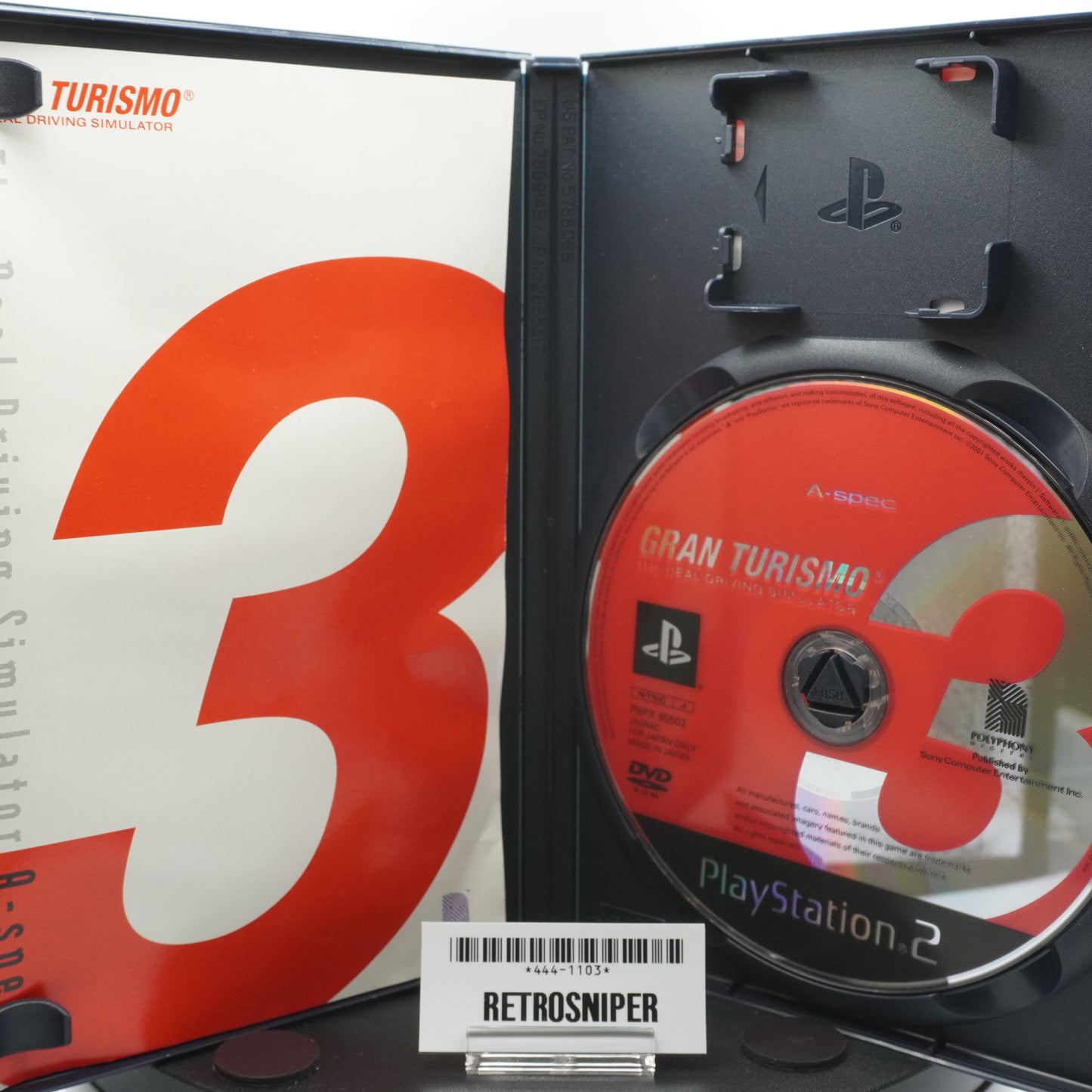 Gran Turismo 3: A-Spec PlayStation 2 (PS2) - 2001 Japan