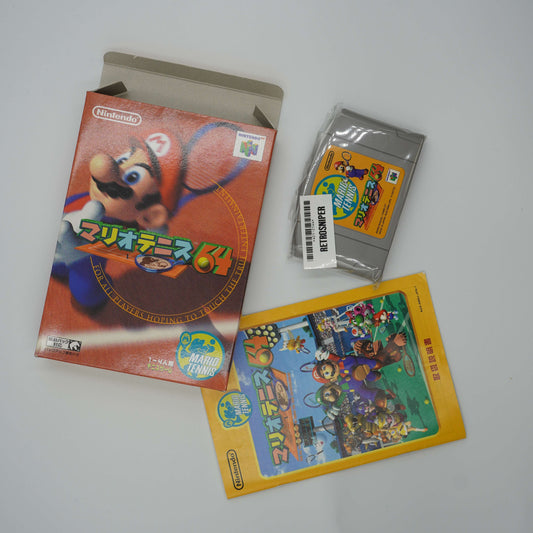 Complete In Box (CIB) Mario Tennis 64 (421-2144) Nintendo 64 - 2000 Japan