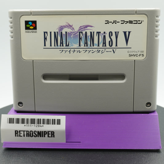 Final Fantasy V (111-1204) Super Famicom - 1992 Japan
