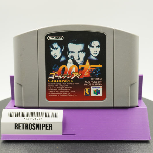 GoldenEye 007 (421-2608) Nintendo 64 - 1997 Japan