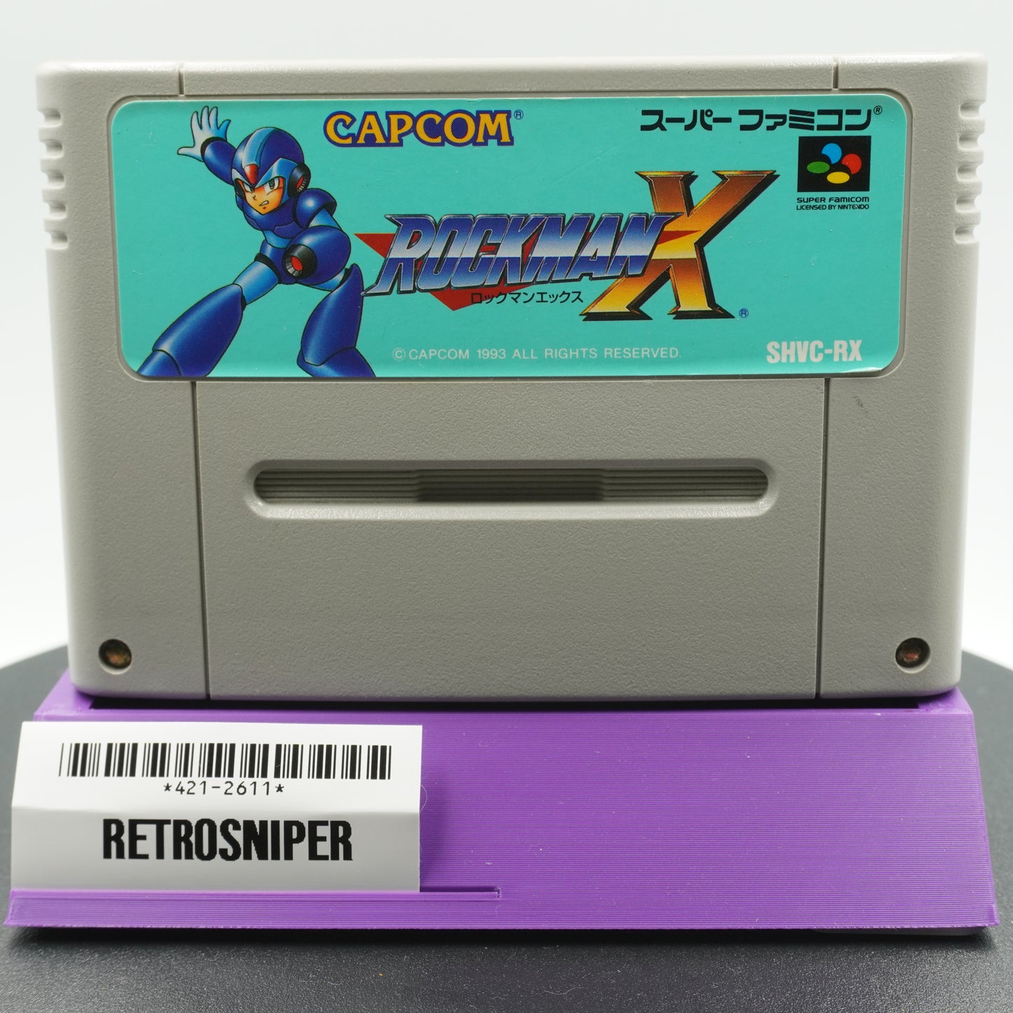 Mega Man X (421-2611) Super Famicom - 1993 Japan