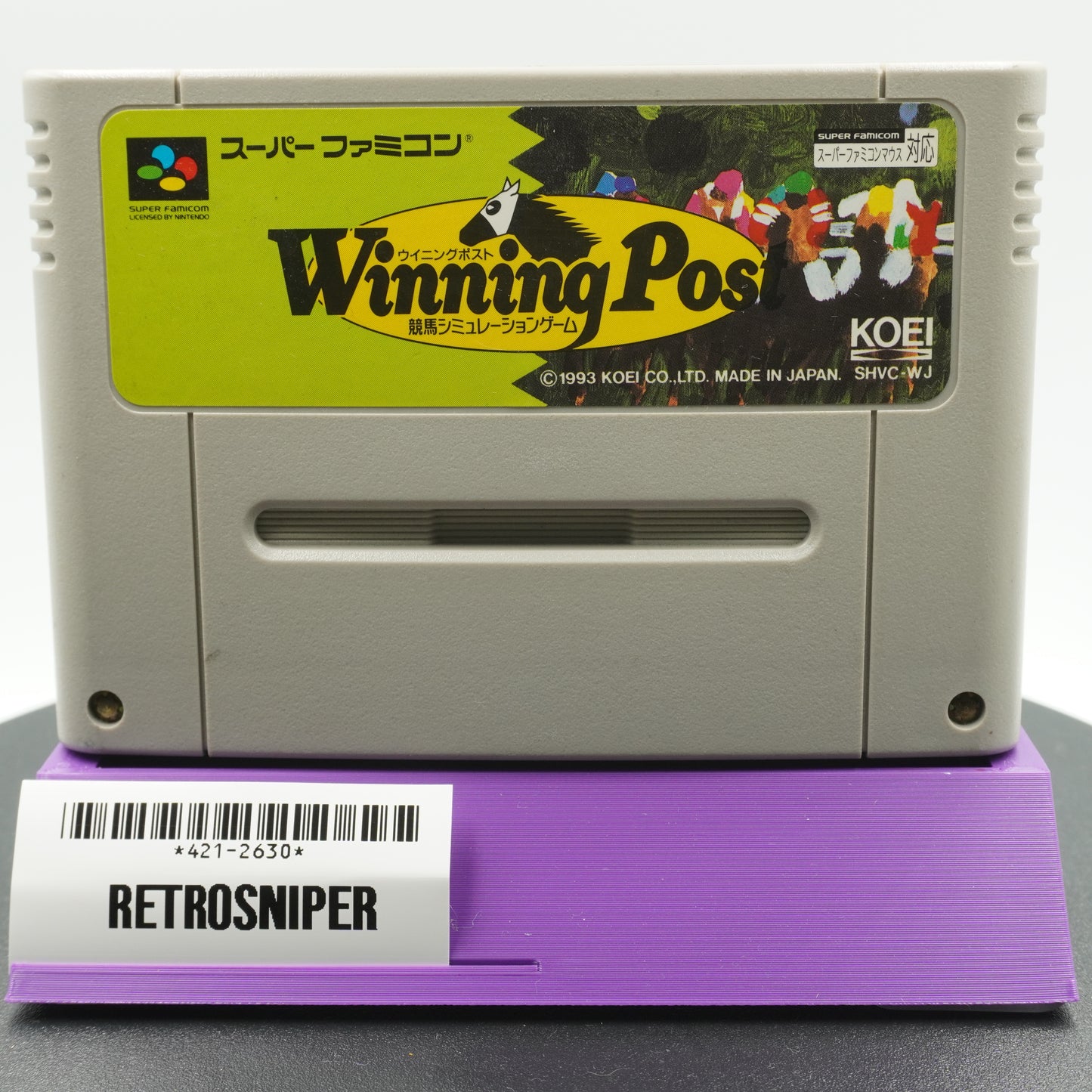 Winning Post (421-2630) Super Famicom - 1993 Japan