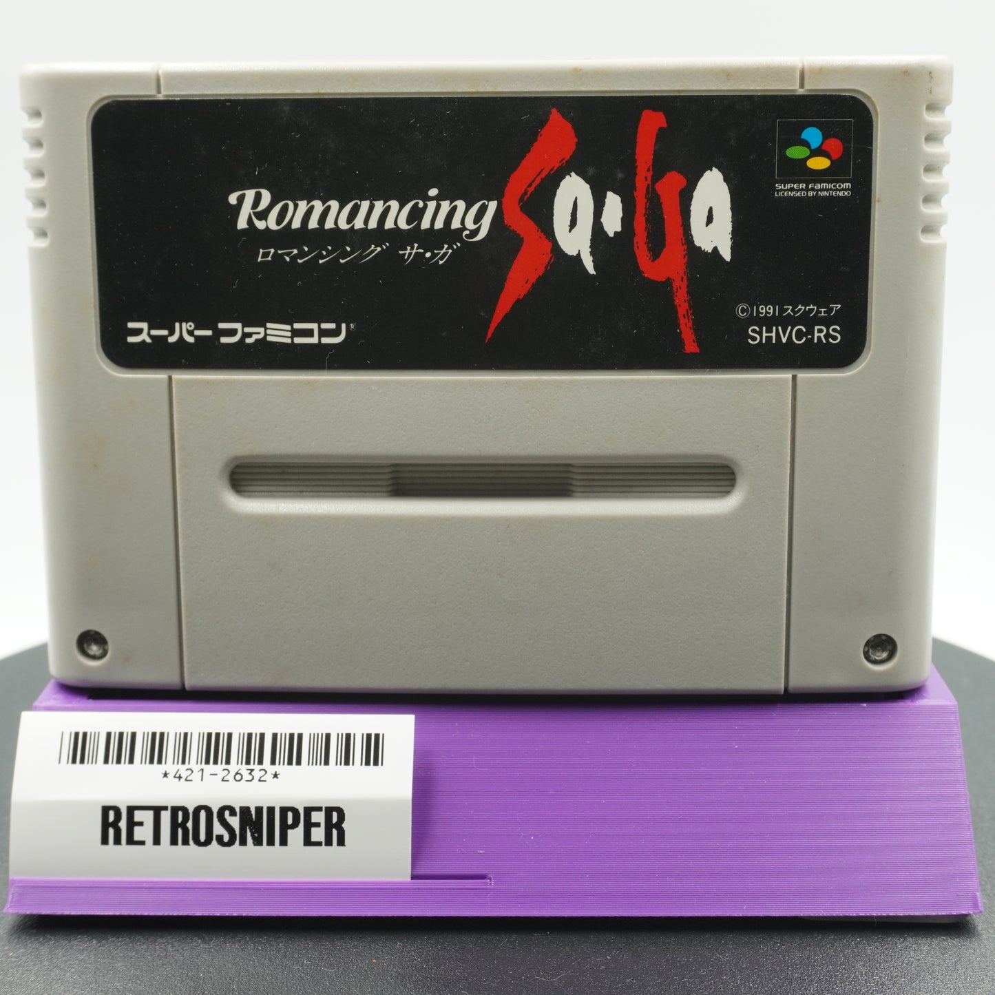 Romancing SaGa (421-2632) Super Famicom - 1991 Japan