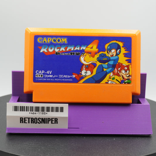 Rockman 4 Famicom NES (464-1180) - 1991 Japan