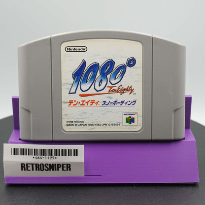 1080° Snowboarding (464-1195) Nintendo 64 - 1998 Japan