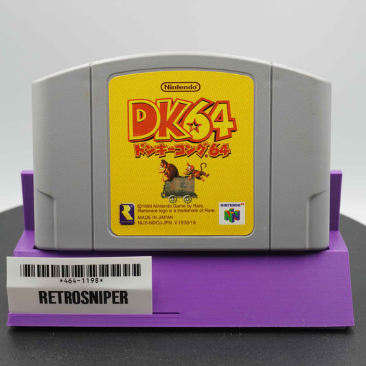 Donkey Kong 64 (464-1198) Nintendo 64 - 1999 Japan