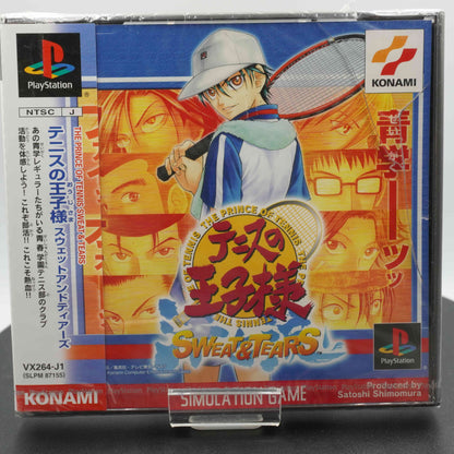 (Sealed NEW) The Prince of Tennis: Sweat & Tears Playstation - 2002 Japan Complete In Box