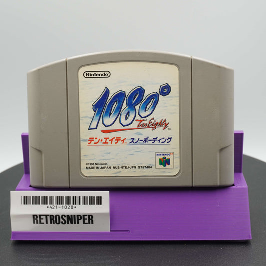 1080° Snowboarding (421-1020) Nintendo 64 - 1998 Japan