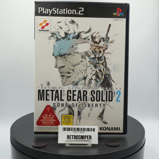 Metal Gear Solid 2: Sons of Liberty PS2- 2001 Japan Version