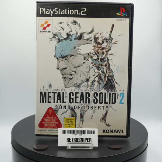 Metal Gear Solid 2: Sons of Liberty PS2- 2001 Japan Version