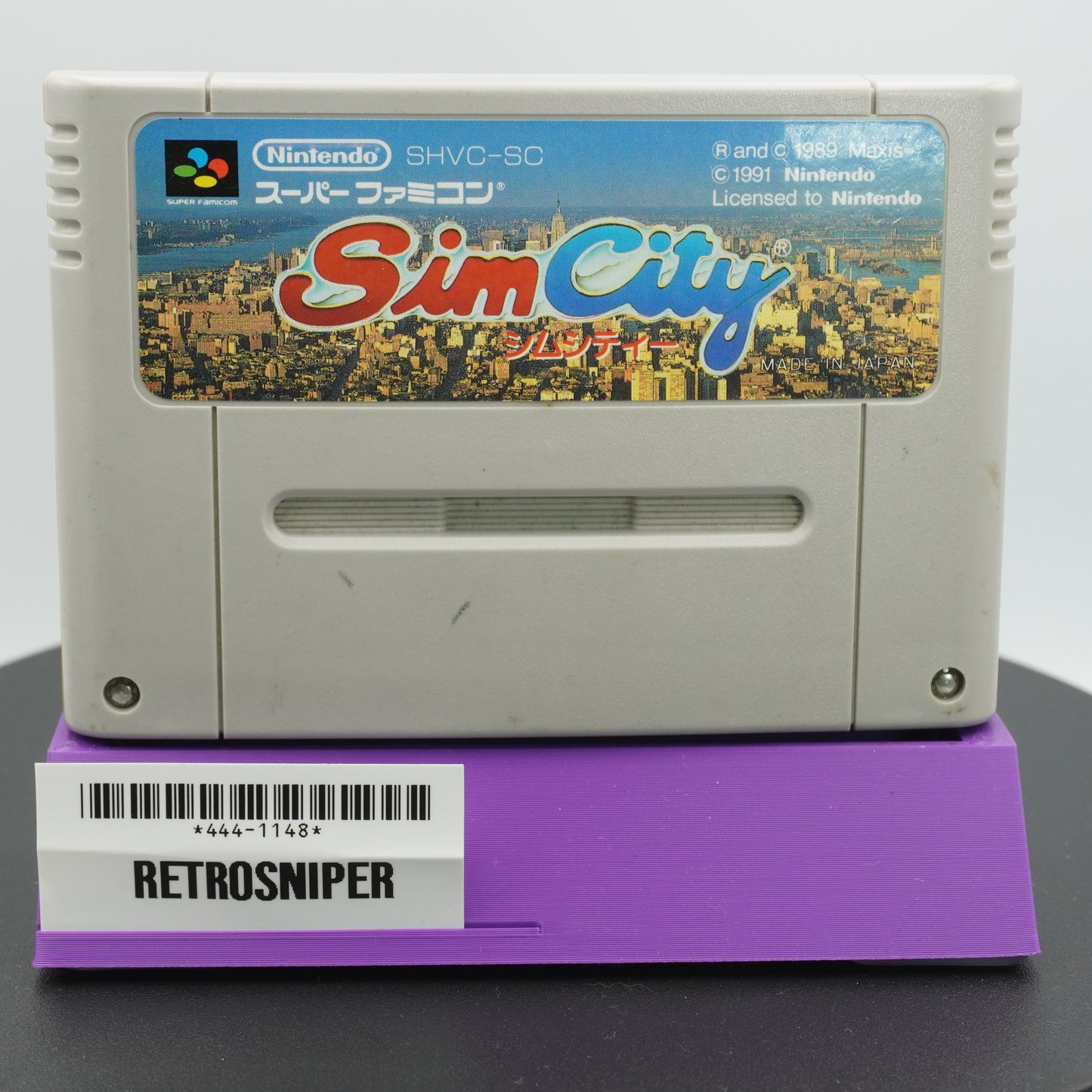 SimCity Super Famicom SNES - 1991 JP