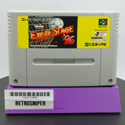 J.League Excite Stage '96 SNES Super Famicom - 1996 Japan