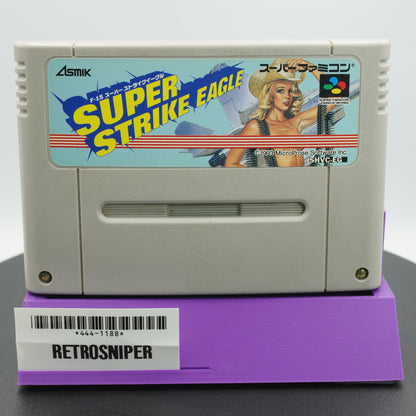 F-15 Super Strike Eagle For Super Famicom SNES - 1993 JP