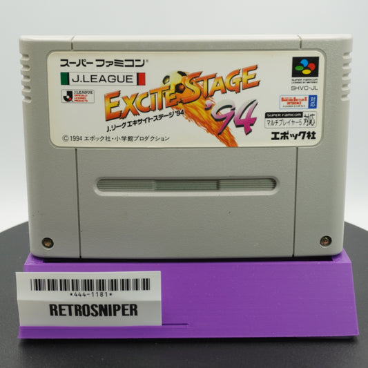 J.League Excite Stage '94 For Super Famicom SNES - 1994 JP