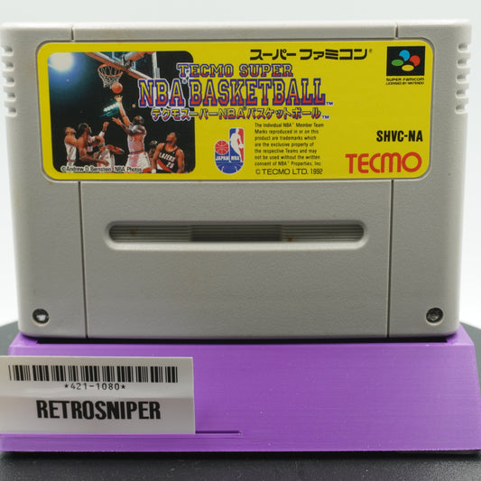 Tecmo Super NBA Basketball (421-1080) Super Famicom - 1992 Japan