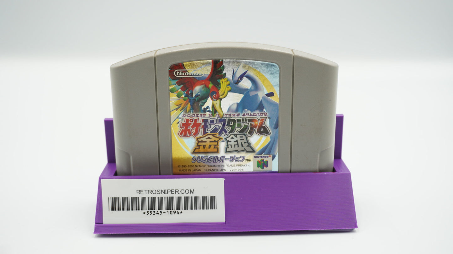 Pokemon Stadium Gold and Silver For Nintendo 64 2000 JP