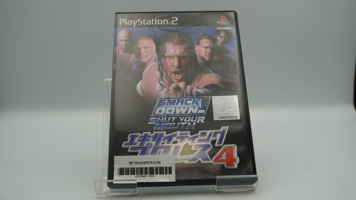 WWE Smack Down 4 - Japanese  - PlayStation 2 2003