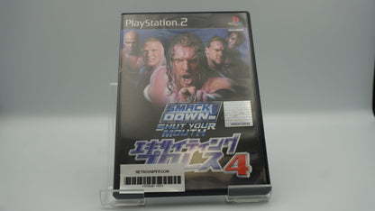 WWE Smack Down 4 - Japanese  - PlayStation 2 2003