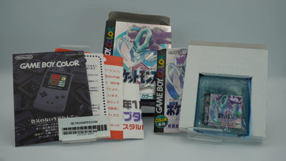 Pokemon Crystal Version - Japanese - GBC - Boxed