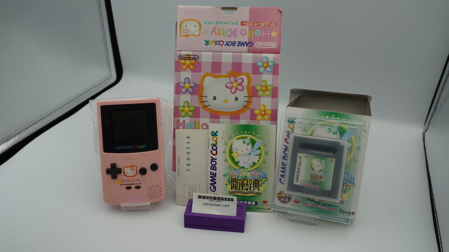 Nintendo GBC Hello Kitty Special Box Console - JPN