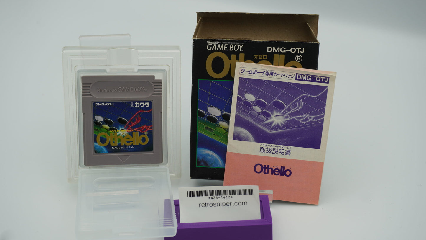 GameBoy Othello With Box and Manual (1986)