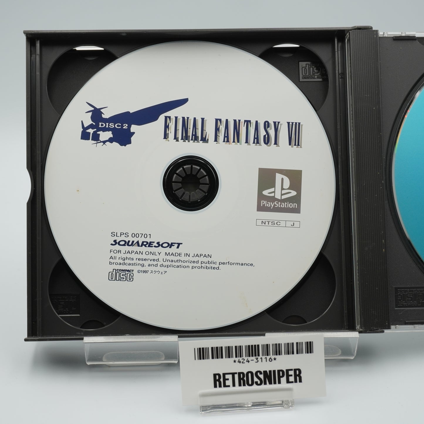 Final Fantasy VII For PlayStation - 1997 JP