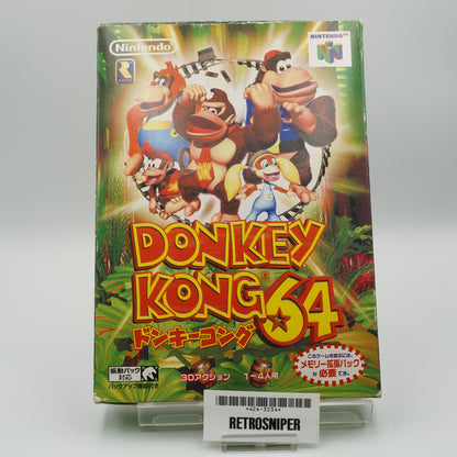 [CIB] Donkey Kong 64 For Nintendo 64 N64 - 1999 JP