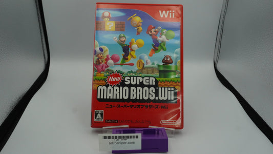 New Super Mario Bros. Wii - Japanese - Wii 2009