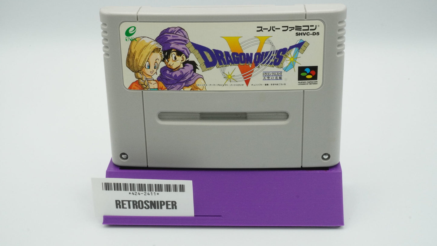 Dragon Quest V: Hand of the Heavenly Bride Super Famicom Game Cartridge